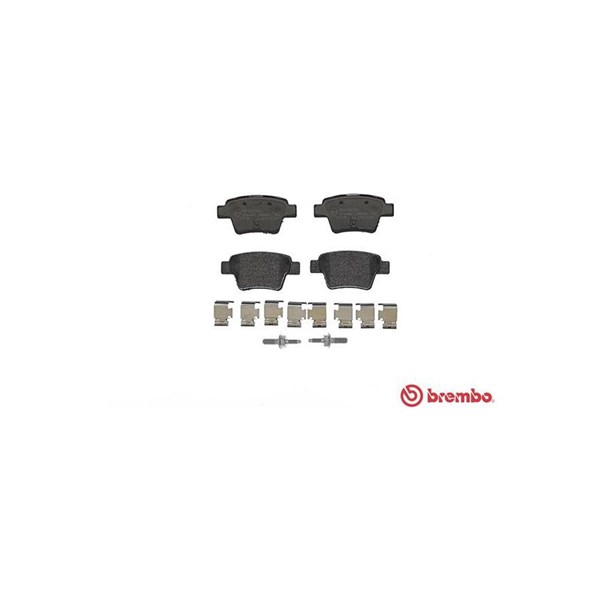 Bromsbeläggsats, Bakaxel Brembo P 61 100 BREMBO