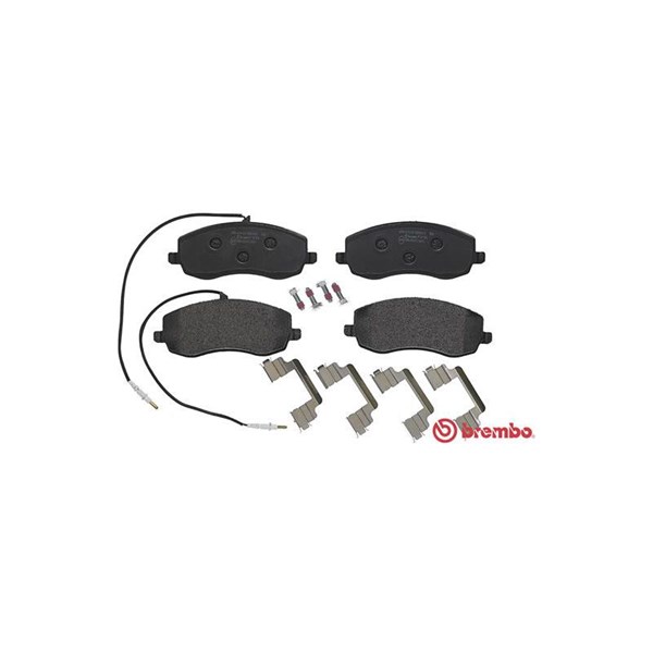 Bromsbeläggsats, Framaxel Brembo P 61 104 BREMBO