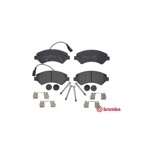 Bromsbeläggsats, Framaxel Brembo P 61 118 BREMBO Bromsbeläggsats, Framaxel Brembo P 61 118 BREMBO
