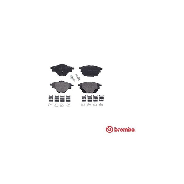 Bromsbeläggsats, Bakaxel Brembo P 61 124 BREMBO