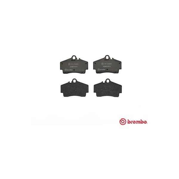 Bromsbeläggsats, Bakaxel Brembo P 65 008 BREMBO