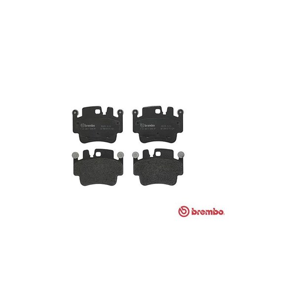 Bromsbeläggsats, Bakaxel, Framaxel Brembo P 65 009 BREMBO
