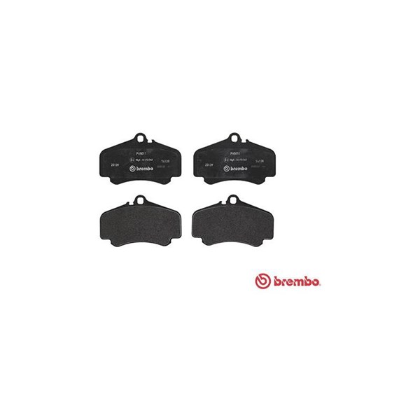 Bromsbeläggsats, Framaxel Brembo P 65 011 BREMBO
