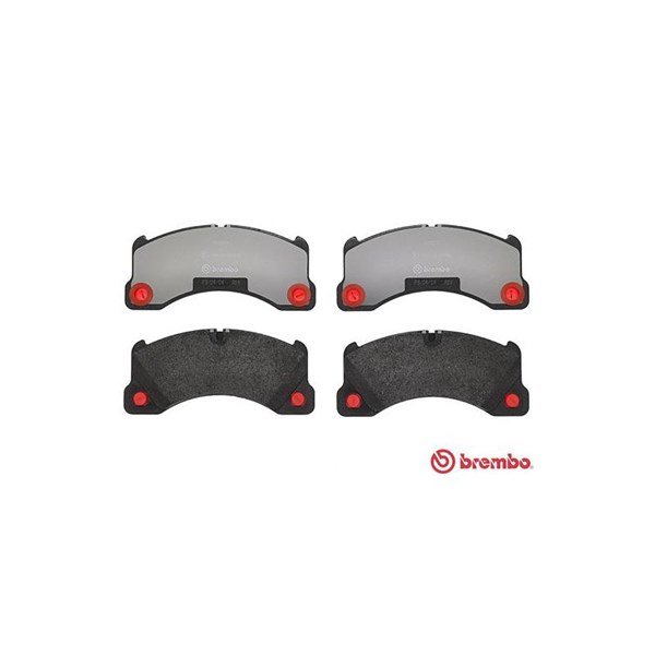 Bromsbeläggsats, Framaxel Brembo P 65 017 BREMBO