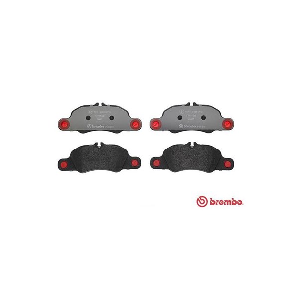 Bromsbeläggsats, Framaxel Brembo P 65 018 BREMBO