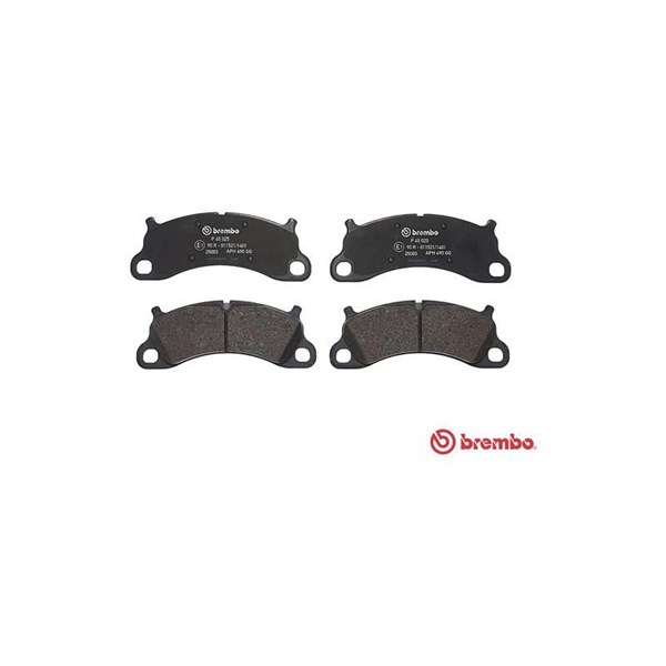 Bromsbeläggsats, Framaxel Brembo P 65 025 BREMBO