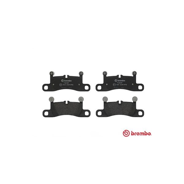 Bromsbeläggsats, Bakaxel BREMBO