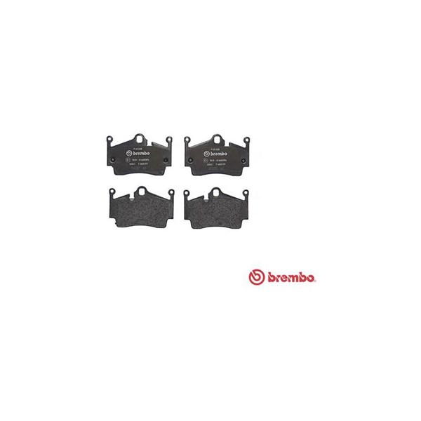 Bromsbeläggsats, Bakaxel Brembo P 65 028 BREMBO
