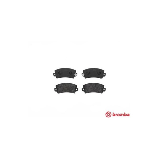 Bromsbeläggsats, Framaxel, Bakaxel Brembo P 68 004 BREMBO