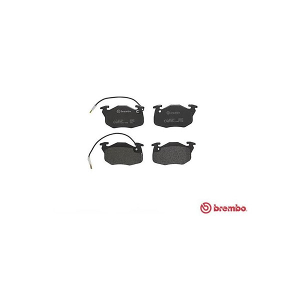 Bromsbeläggsats Solid, Framaxel Brembo P 68 010 BREMBO