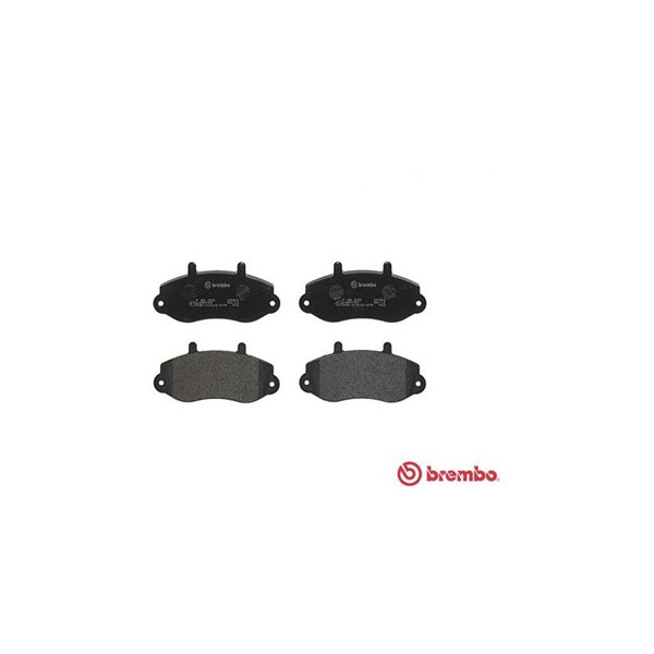 Bromsbeläggsats, Framaxel Brembo P 68 025 BREMBO