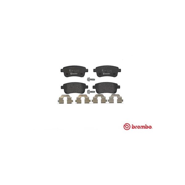 Bromsbeläggsats, Bakaxel BREMBO