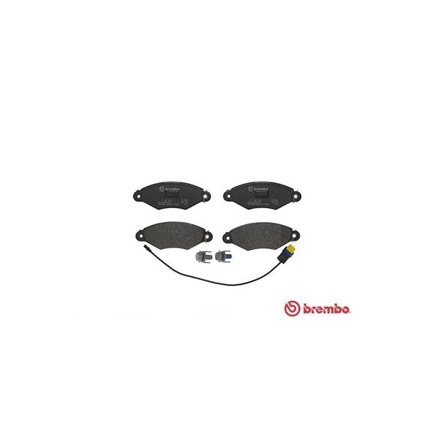 Bromsbeläggsats, Framaxel Brembo P 68 042 BREMBO