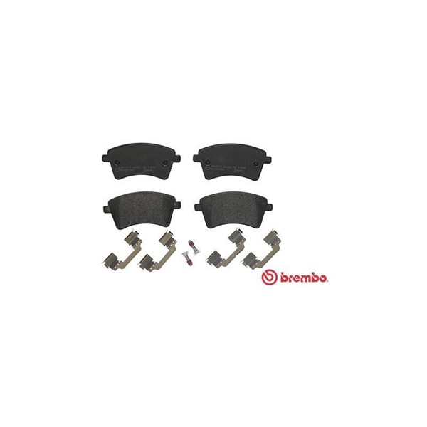 Bromsbeläggsats, Framaxel BREMBO