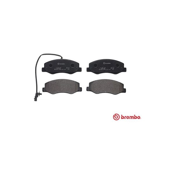 Bromsbeläggsats, Bakaxel Brembo P 68 061 BREMBO