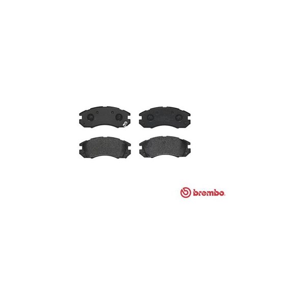 Bromsbeläggsats, Framaxel Brembo P 78 004 BREMBO