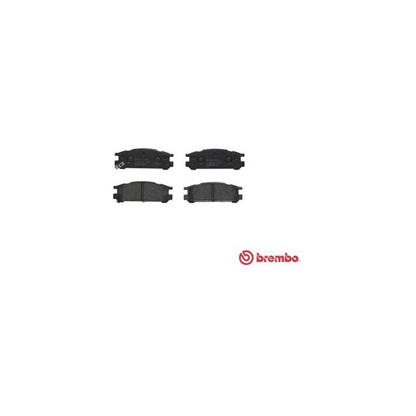 Bromsbeläggsats, Bakaxel Brembo P 78 005 BREMBO