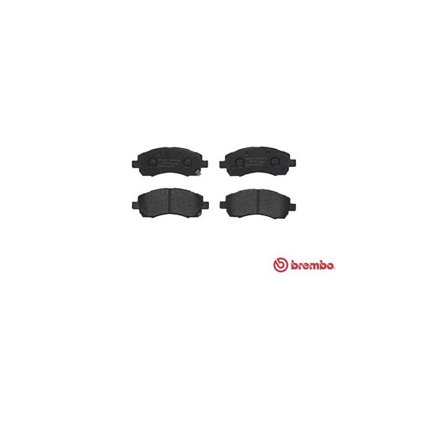 Bromsbeläggsats, Framaxel Brembo P 78 009 BREMBO
