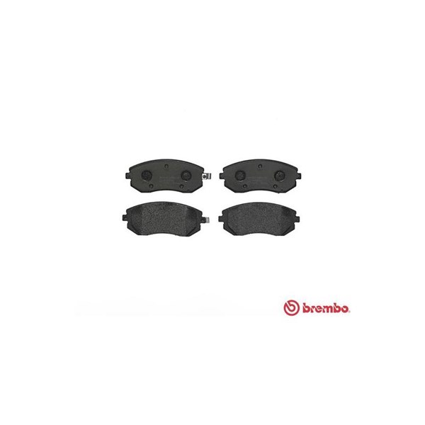 Bromsbeläggsats, Framaxel BREMBO