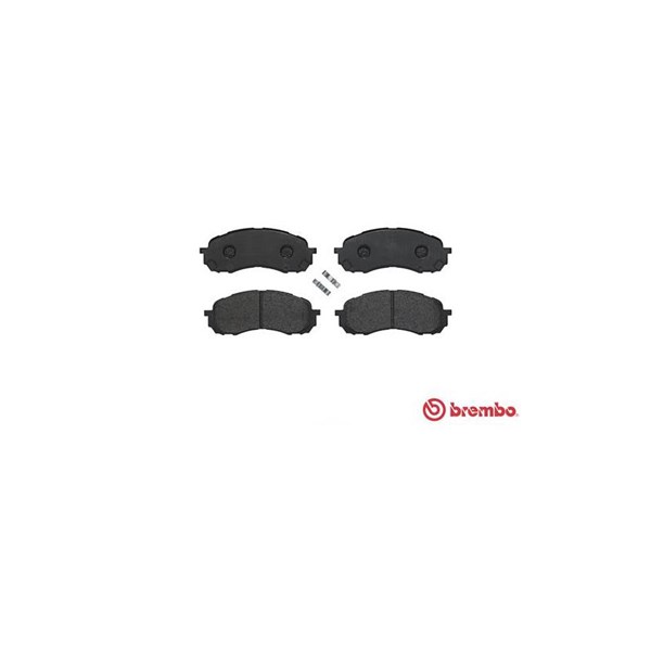 Bromsbeläggsats, Framaxel Brembo P 78 015 BREMBO