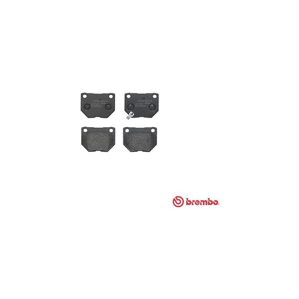 Bromsbeläggsats, Bakaxel Brembo P 78 016 BREMBO