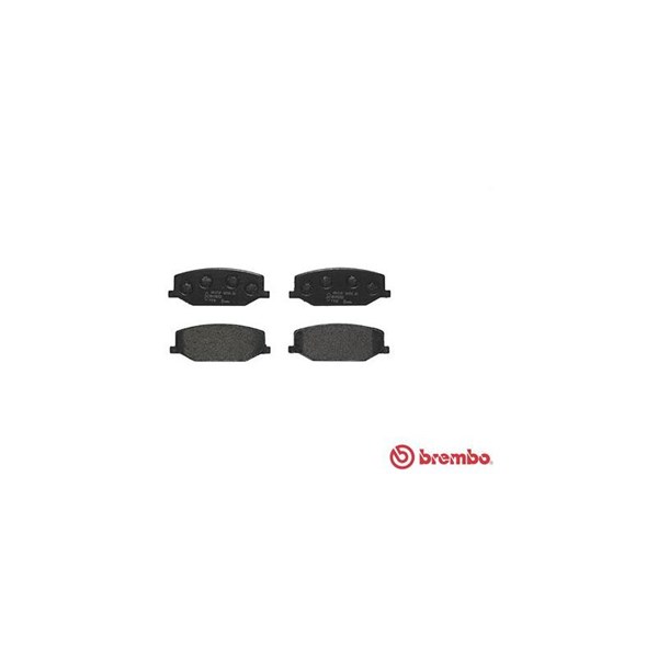 Bromsbeläggsats, Framaxel Brembo P 79 001 BREMBO
