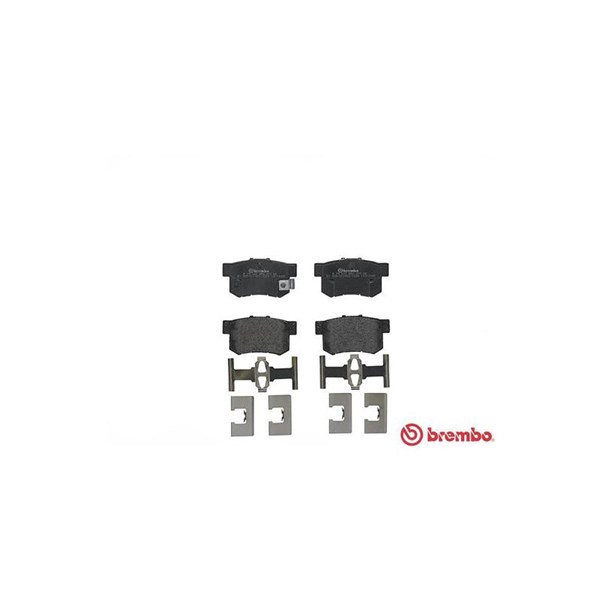 Bromsbeläggsats, Bakaxel Brembo P 79 027 BREMBO