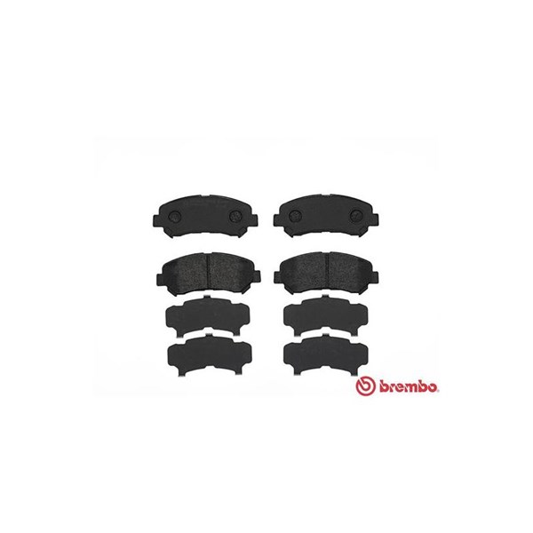 Bromsbeläggsats, Framaxel BREMBO