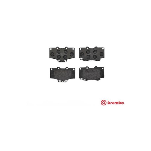 Bromsbeläggsats, Framaxel BREMBO