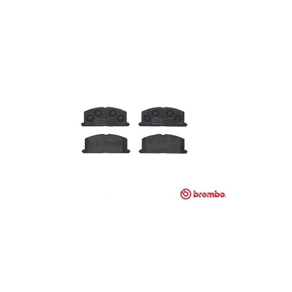 Bromsbeläggsats, Framaxel Brembo P 83 011 BREMBO