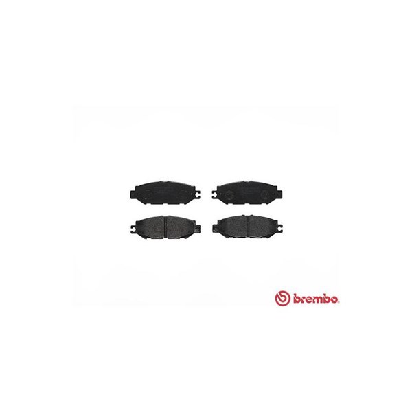 Bromsbeläggsats, Bakaxel Brembo P 83 036 BREMBO
