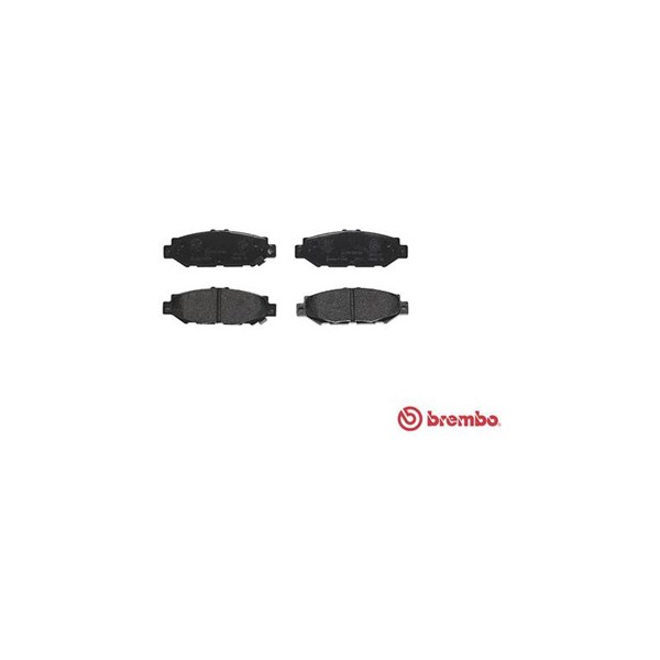 Bromsbeläggsats, Bakaxel Brembo P 83 038 BREMBO