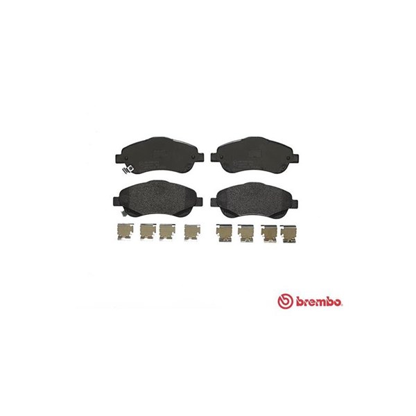 Bromsbeläggsats, Framaxel BREMBO