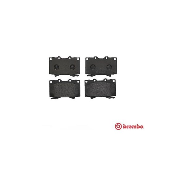 Bromsbeläggsats, Framaxel Brembo P 83 048 BREMBO