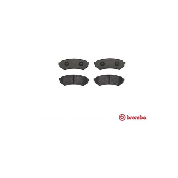 Bromsbeläggsats, Bakaxel Brembo P 83 049 BREMBO