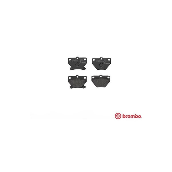Bromsbeläggsats, Bakaxel Brembo P 83 052 BREMBO