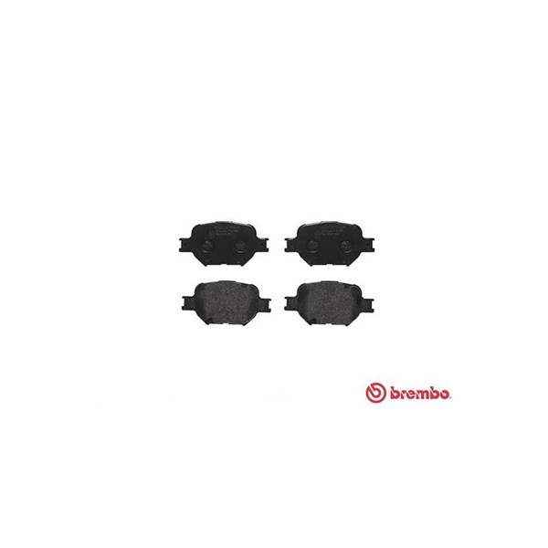 Bromsbeläggsats, Framaxel Brembo P 83 054 BREMBO