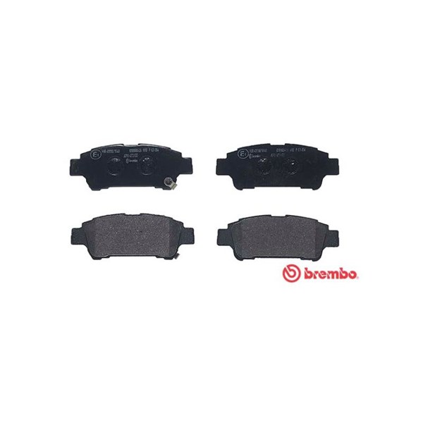 Bromsbeläggsats, Bakaxel Brembo P 83 056 BREMBO