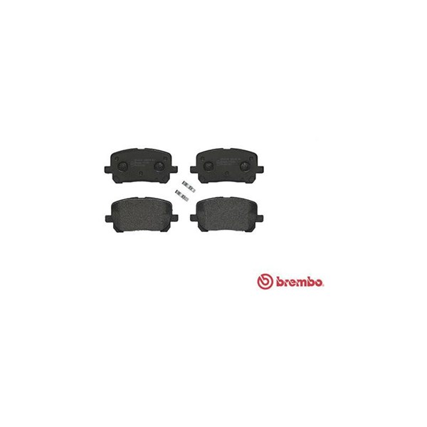 Bromsbeläggsats, Framaxel Brembo P 83 061 BREMBO