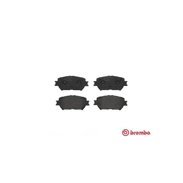 Bromsbeläggsats, Framaxel Brembo P 83 062 BREMBO