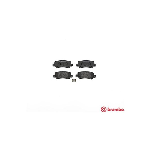 Bromsbeläggsats, Bakaxel BREMBO