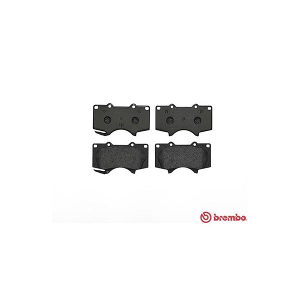 Bromsbeläggsats, Framaxel BREMBO