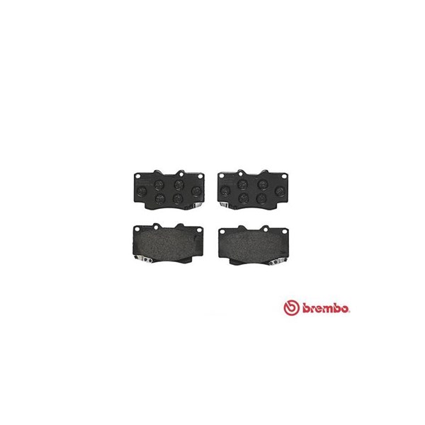 Bromsbeläggsats, Framaxel BREMBO
