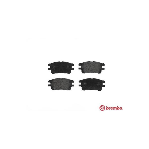 Bromsbeläggsats, Framaxel Brembo P 83 070 BREMBO