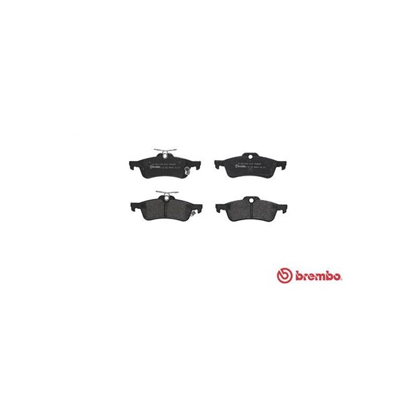 Bromsbeläggsats, Bakaxel BREMBO