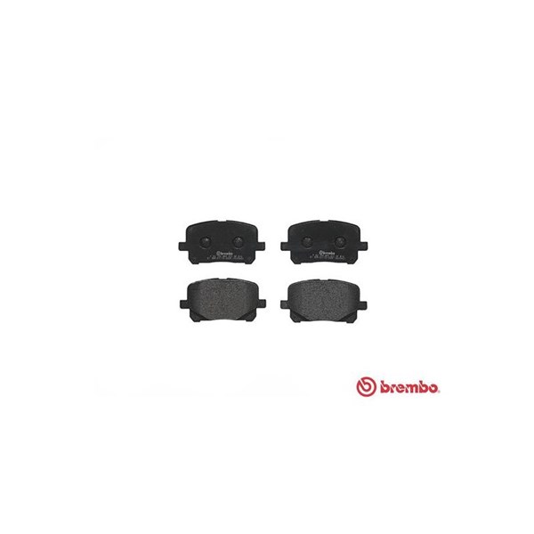 Bromsbeläggsats, Framaxel Brembo P 83 100 BREMBO