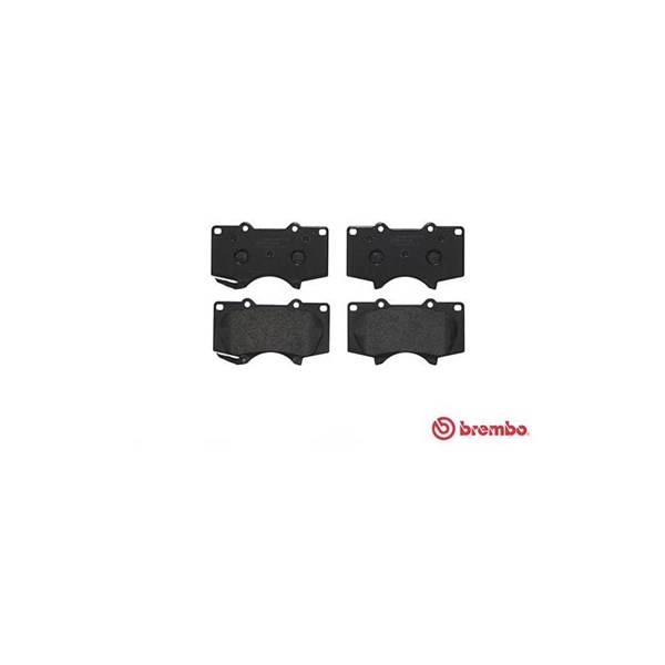 Bromsbeläggsats, Framaxel BREMBO
