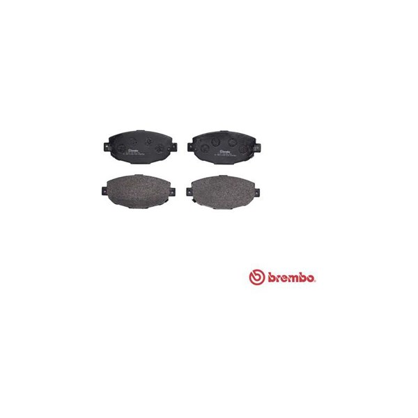 Bromsbeläggsats, Framaxel Brembo P 83 104 BREMBO