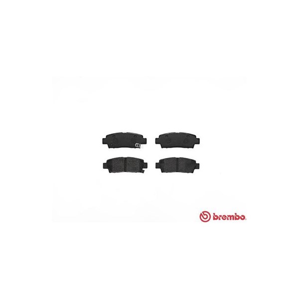 Bromsbeläggsats, Framaxel, Bakaxel Brembo P 83 111 BREMBO