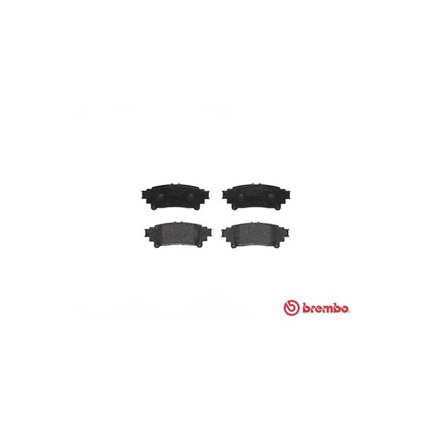 Bromsbeläggsats, Bakaxel Brembo P 83 132 BREMBO